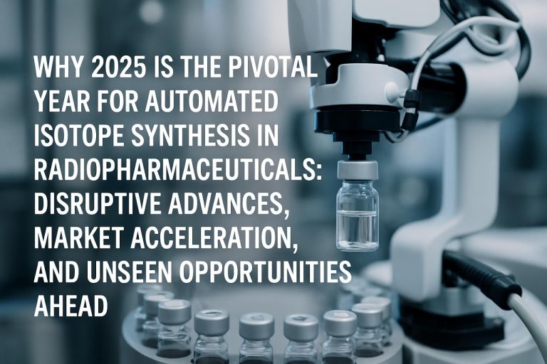 Γιατί το 2025 είναι το Καταλυτικό Έτος για την Αυτοματοποιημένη Σύνθεση Ιζοτόμων στα Ραδιοφαρμακευτικά: Διαταραχτικές Πρόοδοι, Επιτάχυνση της Αγοράς και Αόρατες Ευκαιρίες μπροστά.
