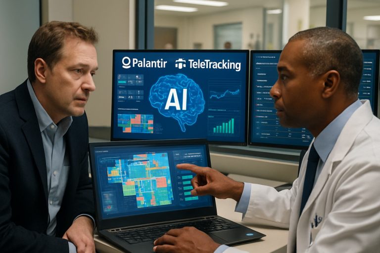 Palantir in TeleTracking skleneta prelomno zavezništvo za umetno inteligenco, da revolucionirata odločanje v bolnišnicah do leta 2025