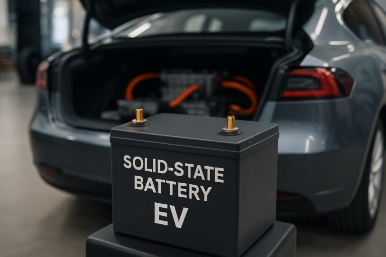 Cietvielu akumulatori, kas gatavojas revolucionizēt elektriskos transportlīdzekļus: AI sasniegums atklāj nākamās paaudzes jaudu